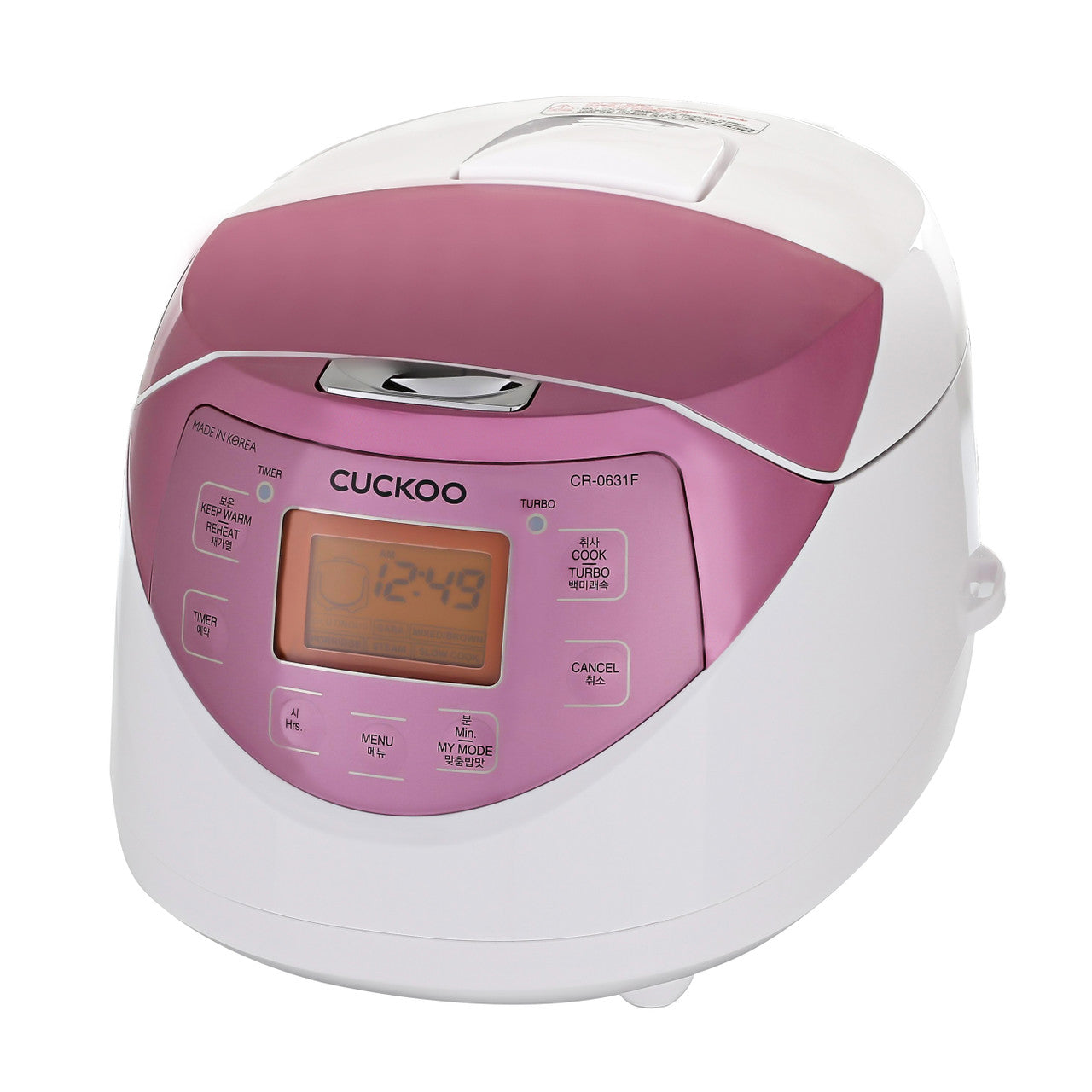 CUCKOO Electric Rice Cooker 6 cup CR-0631F fuzzy series