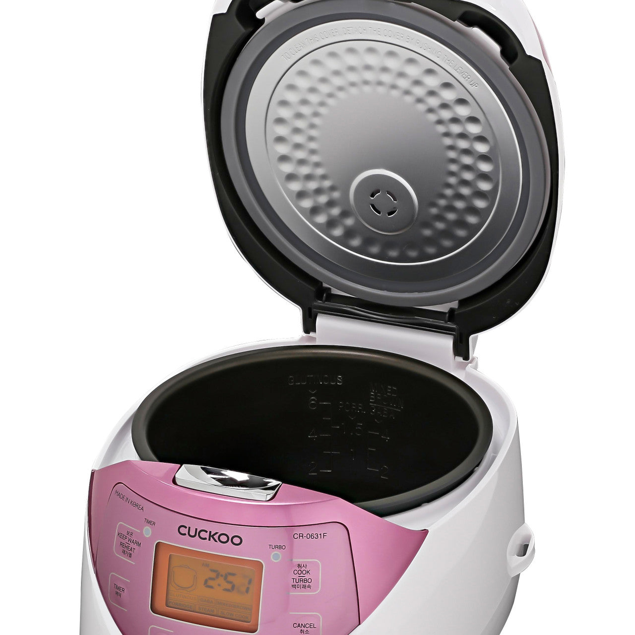 Cuckoo CR-0631F Rice Cooker 6 Cups Uncooked 3 Liters 3.2 Quarts
